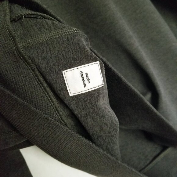 Vuori Men's XL Ponto Performance Crew Top Oregano Heather Dark Olive Green $110 - Picture 10 of 16